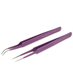 Lash Emp Tweezer Set - Purple